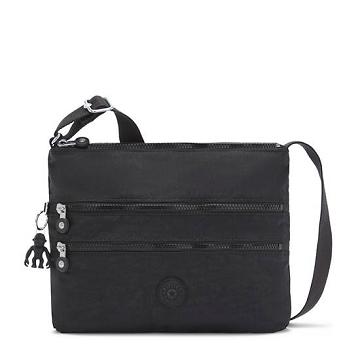 Kipling Alvar Crossbodytassen Zwart | België 2153EB